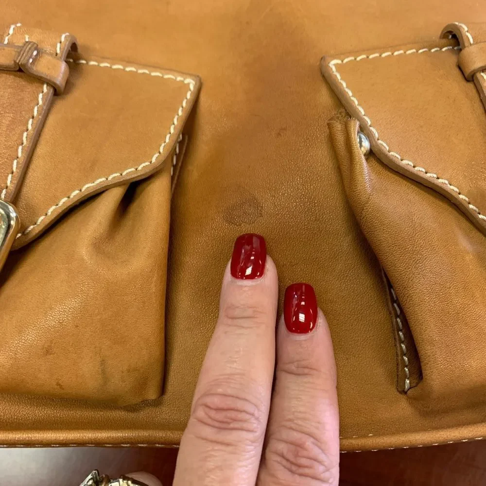 By Bios Vintage Leather Satchel Hand Bag